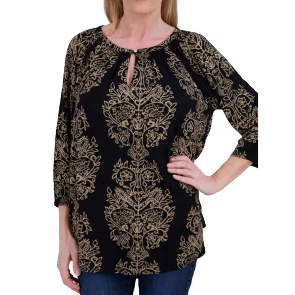 274. WOMENS LUCKY BRAND 2X DETAIL TOP